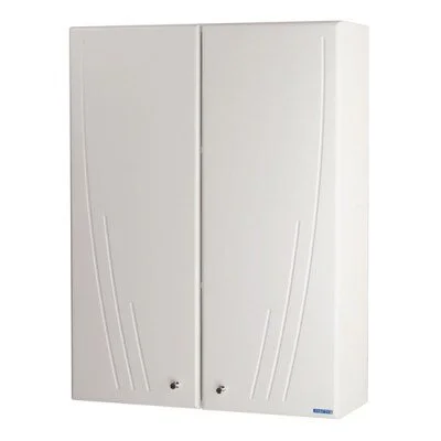 Шкаф подвесной Акватон Минима 61 см двустворчатый, белый 1A001703MN010 (детальная фотография)