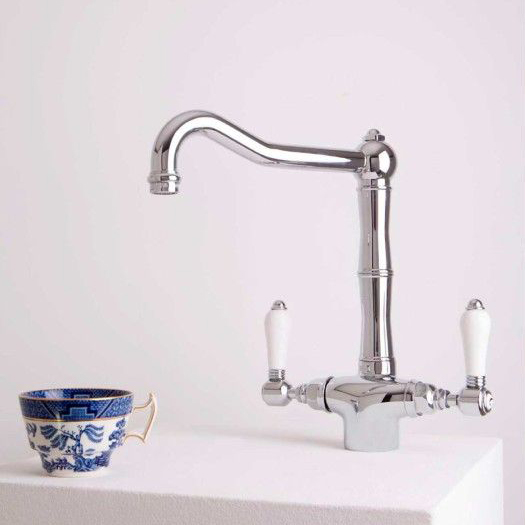 Смеситель для кухни, ручка 78 P. Mont Blanc, Nicolazzi D.Anglaises 1406 (детальная фотография), для раковины