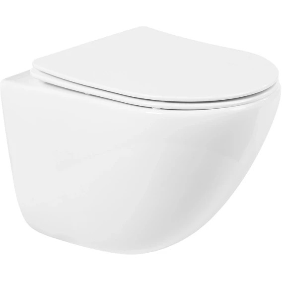 Унитаз с инсталляцией BelBagno TRE безободковый BB8001CHR/SC/BB002-80/BB005-PR-CHROME (детальная фотография) index_1