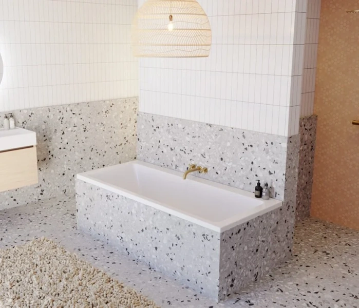 Акриловая ванна Riho Lusso Wall B158001005 180 x 80 см, цвет белый (детальная фотография), 180х80