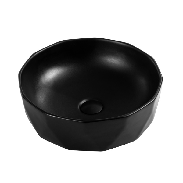 Раковина BelBagno 41 см накладная, черная BB1409H301 (детальная фотография)