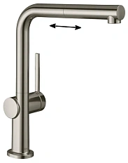 Смеситель для кухни Hansgrohe Talis M54 сталь