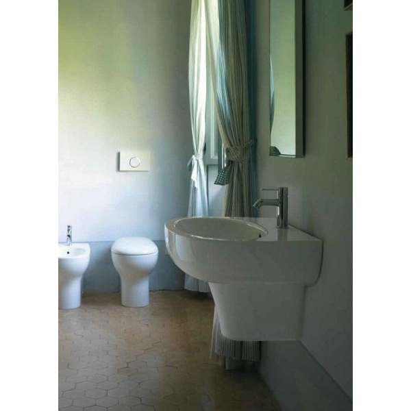 Полупьедестал для раковины Globo Grace GRS05.BI (детальная фотография), подвесные