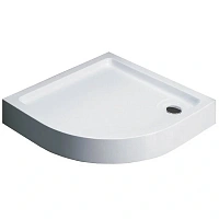 Душевой поддон Black&White Stellar Wind 90x90 см полукруглый