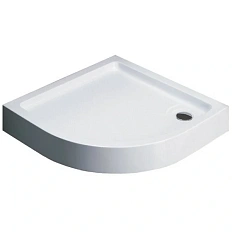 Душевой поддон Black&White Stellar Wind 90x90 см полукруглый