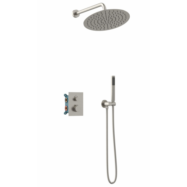 Душевой комплект ALTROBAGNO Unione 040419 никель ALTROBAGNOUnione040419Ni (детальная фотография)