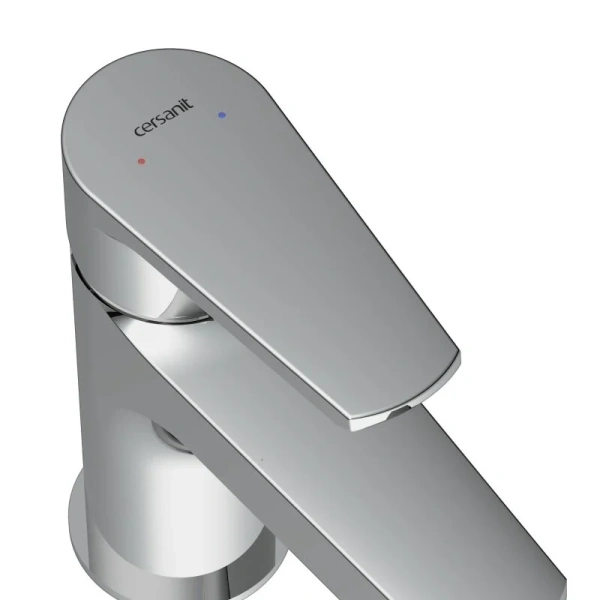 Смеситель для раковины Cersanit Vero хром 63060 (детальная фотография), современные, hi-tech