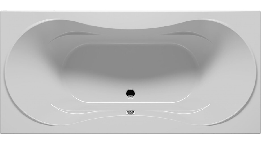 Ванна акриловая Riho Supreme 190х90 см белая B014001005 (детальная фотография)