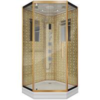 Душевая кабина Niagara Luxe 90х90 см золото