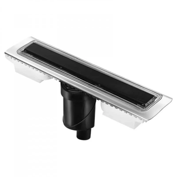 Душевой лоток BERGES C1 Norma 50 см черный матовый 095036 (детальная фотография)