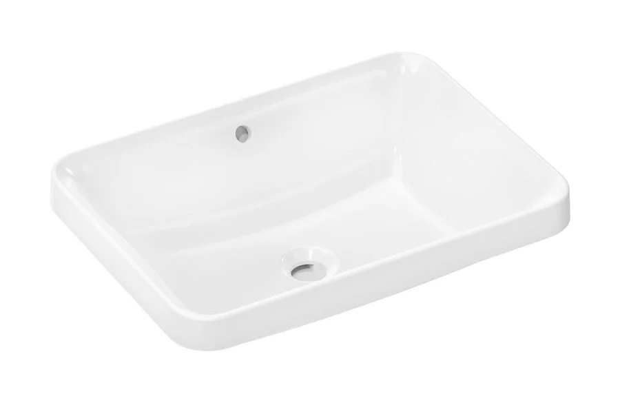 Раковина Hansgrohe Xuniva Q 55 см белая 60158450 (детальная фотография), белые