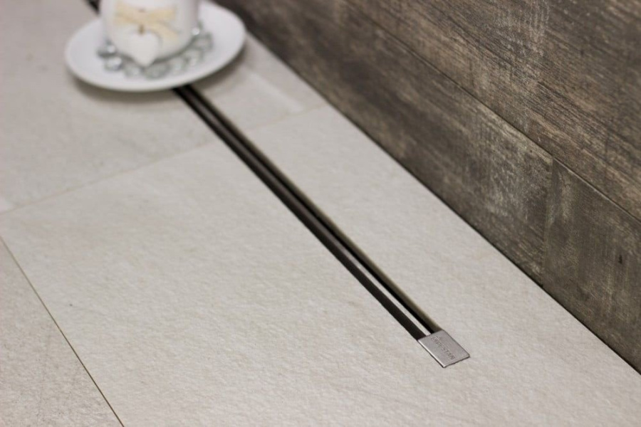 Душевой лоток Pestan Confluo Slim Line 95 см линейный 13100036 (детальная фотография), матовый хром