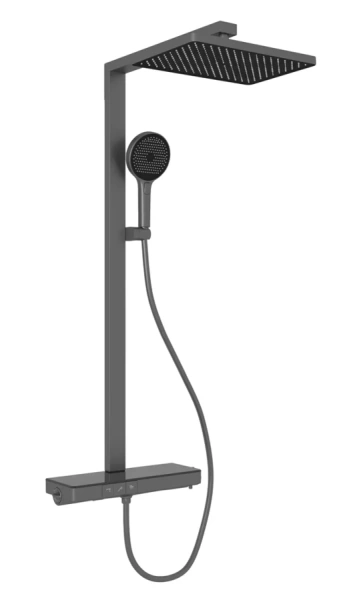 Душевая стойка Sancos Vos вороненая сталь SC6100GG (детальная фотография)