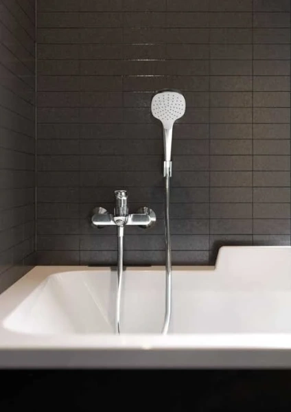 Душевой комплект Hansgrohe Croma Select E с одним типом струи 26424400 (детальная фотография), современные, hi-tech