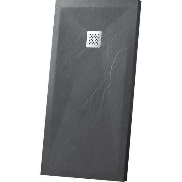 Душевой поддон RGW Stone Tray-G 100x90 см графит 14152910-02-11 (детальная фотография), низкие до 15 см