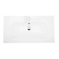 Раковина мебельная BelBagno 101 см белая матовая