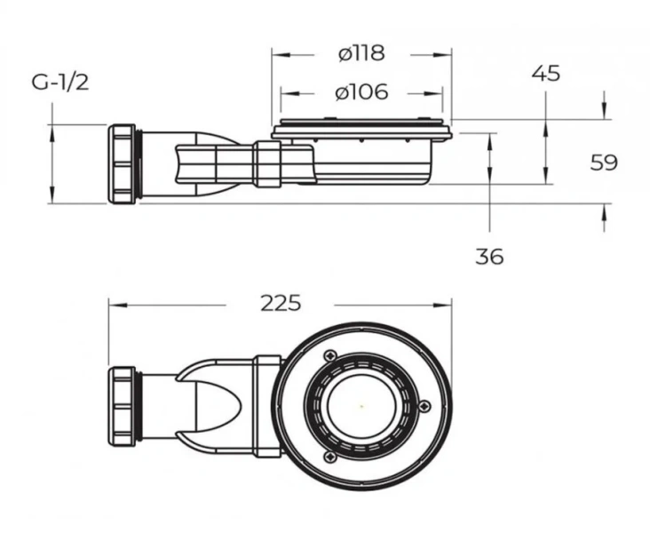 Душевой поддон BelBagno Uno 140х90 см накладка хром TRAY-MR-UNO-AH-140/90-35-W-CR (детальная фотография), прямоугольные