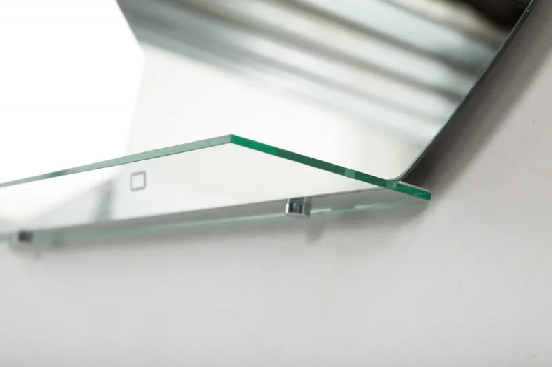 Зеркало с подсветкой BelBagno 100 см с полкой SPC-RNG-1000-LED-TCH-MENS (детальная фотография), полотно