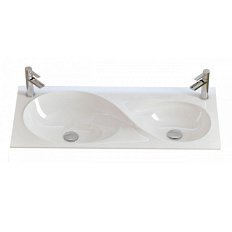 Раковина мебельная Velvex Otto 100 см белая