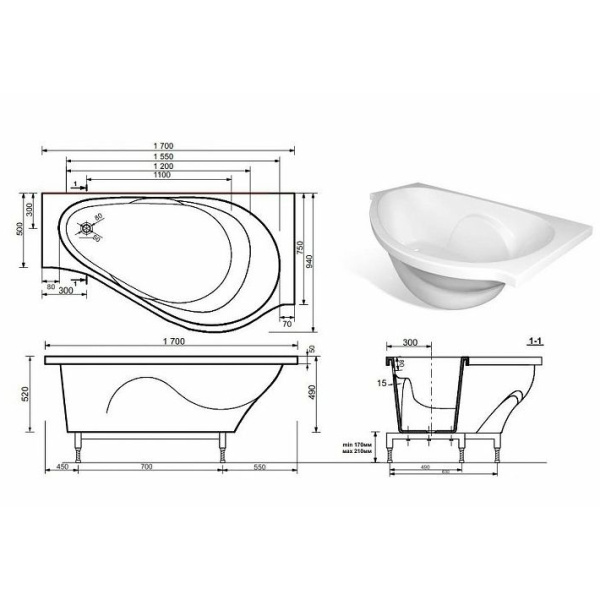 Схема (детальная фотография), белые