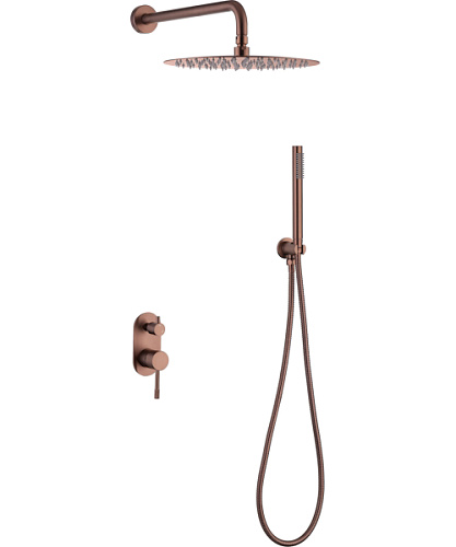 Душевой комплект Boheme Uno брашированная медь - фото 14