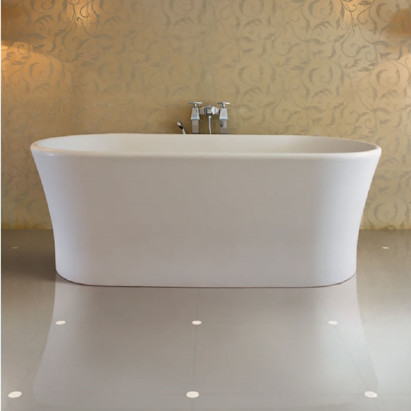 Ванна из материала White Tec, цвет белый, Devon&Devon Fusion 1NAFUSION (детальная фотография), акриловые
