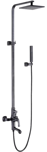 Душевая стойка, черная бронза Lemark Nubira LM6262ORB (детальная фотография)