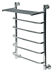 Полотенцесушитель водяной Ника Quadro 80x60 см хром