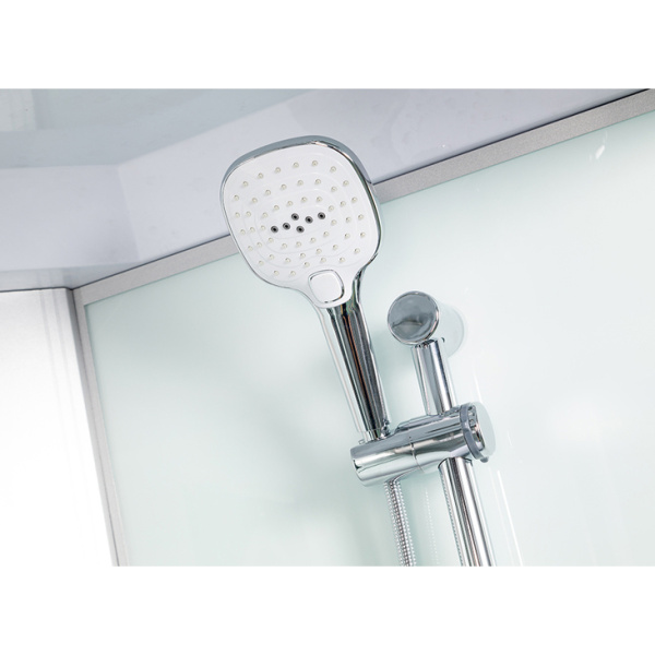 Душевая кабина WeltWasser WW500 150x85 см с поддоном WW500 EMMER 150/85/55 (детальная фотография), со стеклянными задними стенками