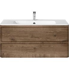 Тумба под раковину подвесная Vincea Vico 99,5 см V.Oak