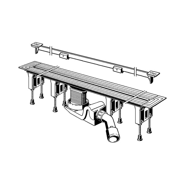 Схема (детальная фотография), для монтажа в стену