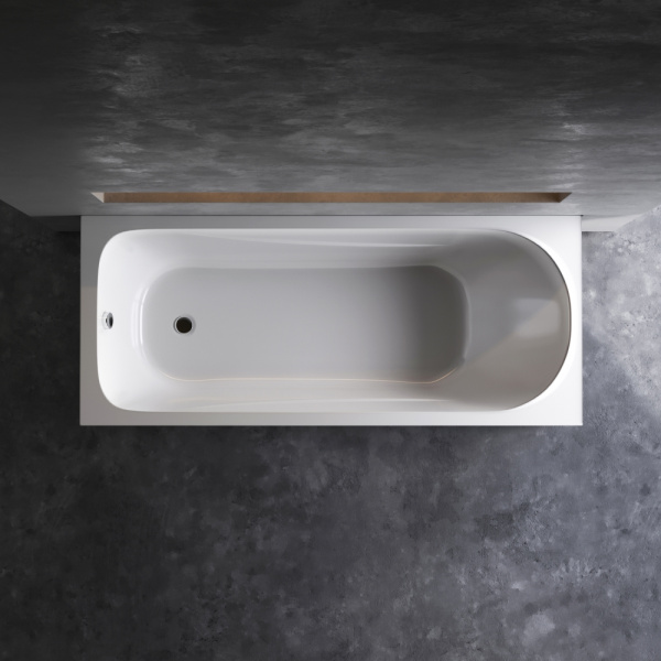 Ванна акриловая Am.Pm Sense 170х70 см белая W76A-170-070W-A (детальная фотография), современныe, hi-tech