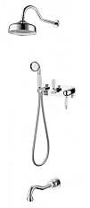 Душевой комплект Boheme встроенный
