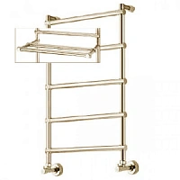 Полотенцесушитель водяной цвет:бронза Margaroli 442-5, 5 секций с полкой