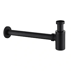 Сифон для раковины Abber Bequem черный матовый