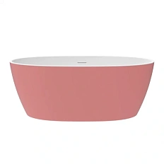 Ванна акриловая Delice Rondo 170х76 см розовая матовая