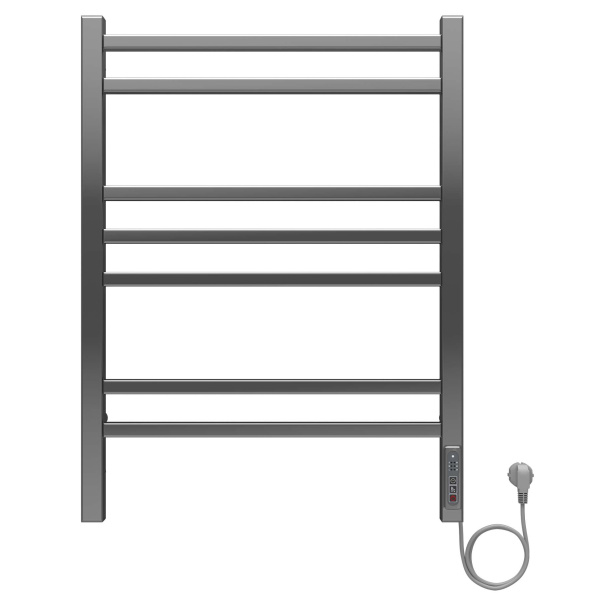 Полотенцесушитель электрический Акватек Альтаир 50x70 см хром AQ EL KP0770CH (детальная фотография)