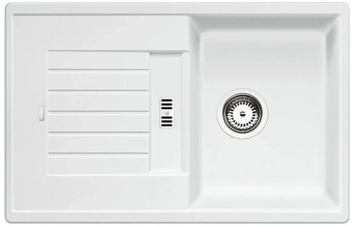 Мойка для кухни Blanco Zia 45S 78 см белая - фото 5