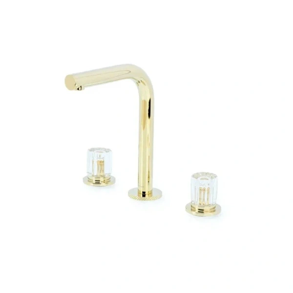 Смеситель для раковины Boheme Elegante золото 152-G-EL (детальная фотография)