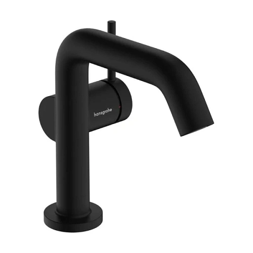 Смеситель для раковины Hansgrohe Tecturis S матовый черный - фото 1