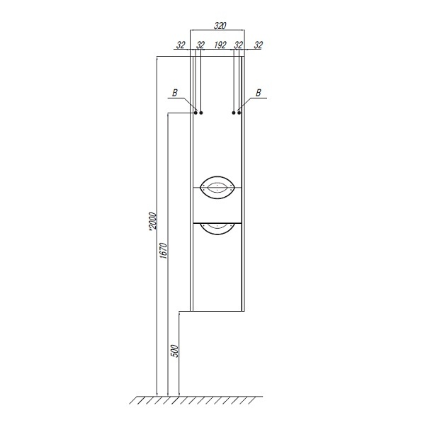 Схема (детальная фотография), подвесные