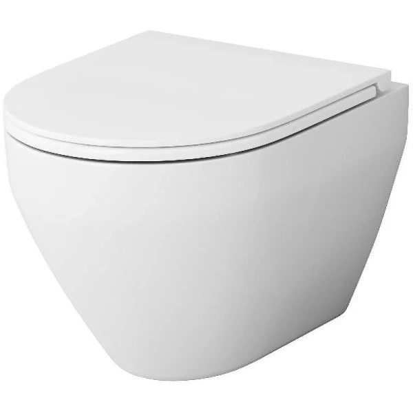 Унитаз подвесной Am.Pm Spirit 2.0 с гигиеническим душем CK70H1003W (детальная фотография), белые