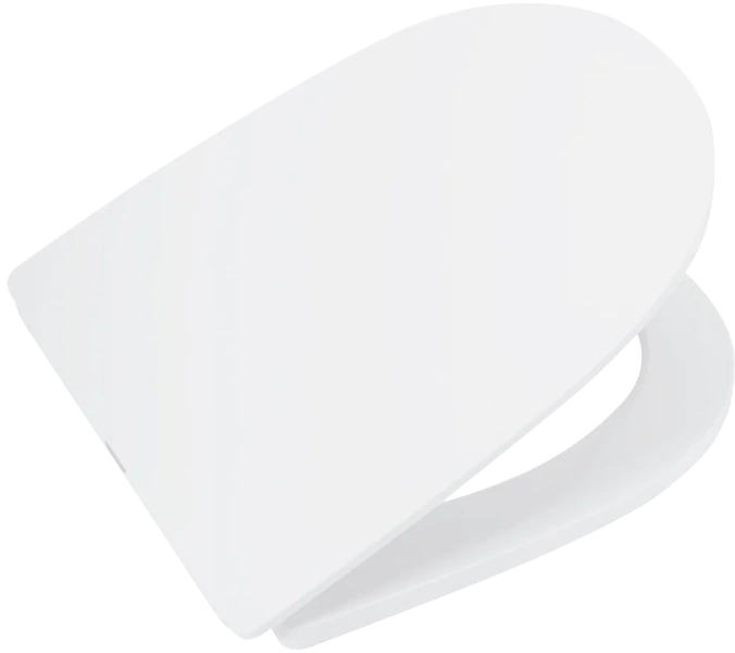 Крышка-сидение с микролифтом BelBagno Lounge белая, петли хром BB045/051SC (детальная фотография)