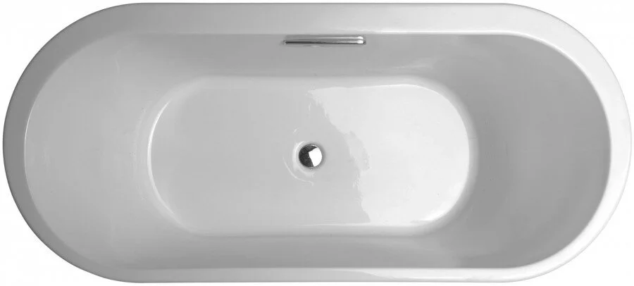 Ванна акриловая Jacob Delafon Evok 18347K-00, 170 х 75 см (детальная фотография), овальные