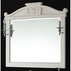 Зеркало BelBagno Primavera 99 см белый античный