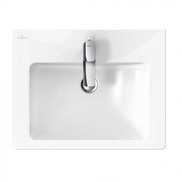 Раковина накладная Villeroy&Boch Subway 2.0 7113F0 (детальная фотография), накладные (на столешницу)