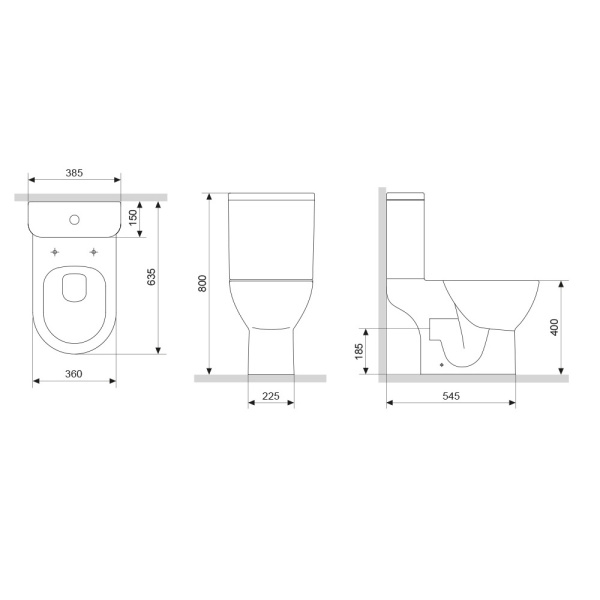 Схема (детальная фотография), с горизонтальным, прямым выпуском, с прямым выпуском