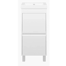 Тумба под раковину напольная Misty Алиса 40 см белая
