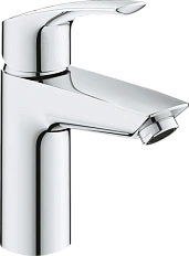 Смеситель для раковины Grohe Eurosmart с нажимным донным клапаном