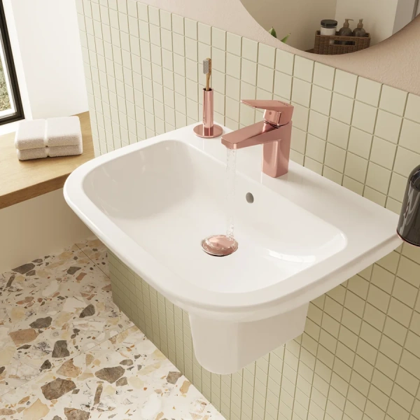 Раковина VitrA S20 5503 (детальная фотография), белые